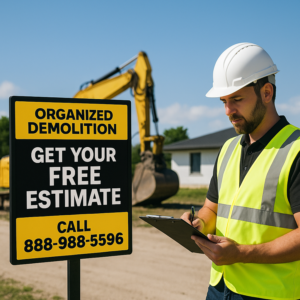 North Carolina demolition for your home or business.